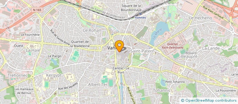 localisation de l'entreprise MADAME FRANCOISE PERRIN à VANNES