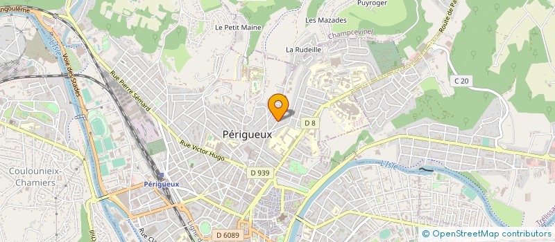 localisation de l'entreprise MADAME FRANCOISE PERRIN à PERIGUEUX