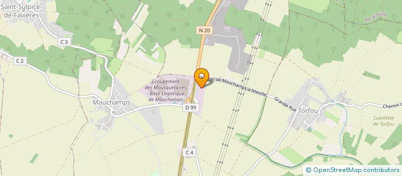 localisation de l'entreprise MADAME FRANCOISE PERRUCHE  CHAMARANDE