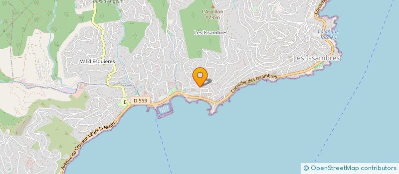 localisation de l'entreprise MADAME FRANCOISE PETIT  ROQUEBRUNE-SUR-ARGENS