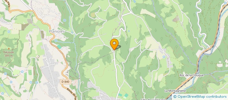 localisation de l'entreprise MADAME FRANCOISE PETIT  FIGEAC