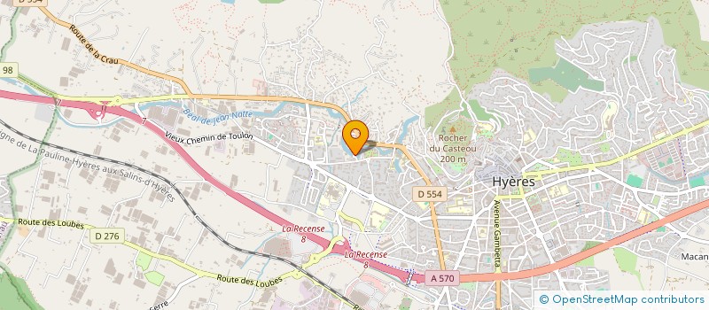 localisation de l'entreprise MADAME FRANCOISE PETRETO  HYERES