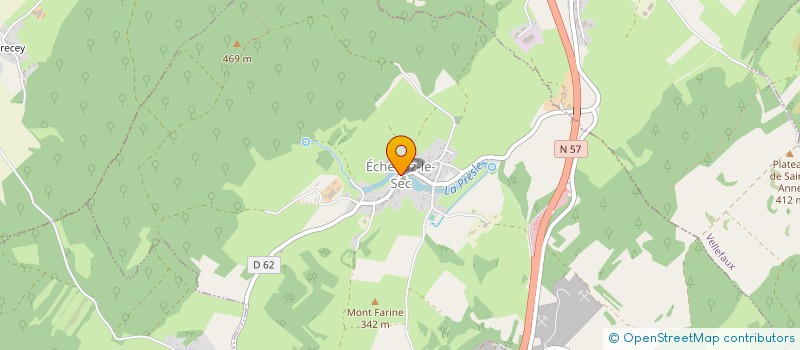 localisation de l'entreprise MADAME FRANCOISE PICAVET  ECHENOZ-LE-SEC