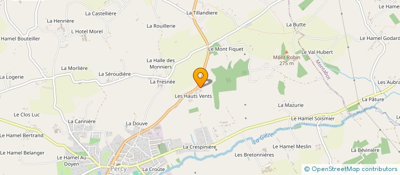 localisation de l'entreprise MADAME FRANCOISE PICHARD à MONTABOT