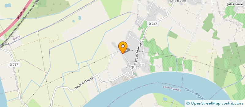 localisation de l'entreprise MADAME FRANCOISE PICHON  ASQUES