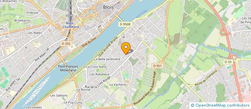 localisation de l'entreprise MADAME FRANCOISE PILLEBOUE à BLOIS
