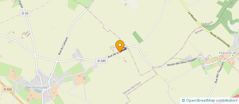 localisation de l'entreprise MADAME FRANCOISE PLANQUAIS  TERRES-DE-CAUX