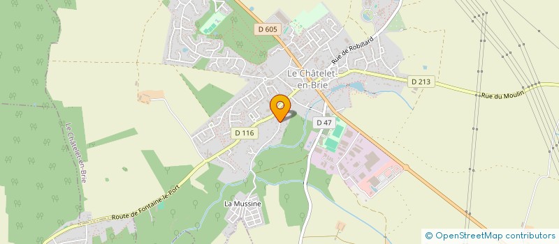 localisation de l'entreprise MADAME FRANCOISE PLOIX à LE CHATELET-EN-BRIE