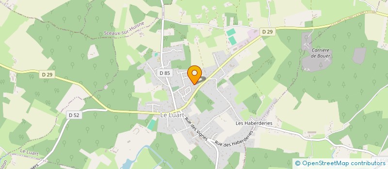 localisation de l'entreprise MADAME FRANCOISE POIRRIER  LAVARE