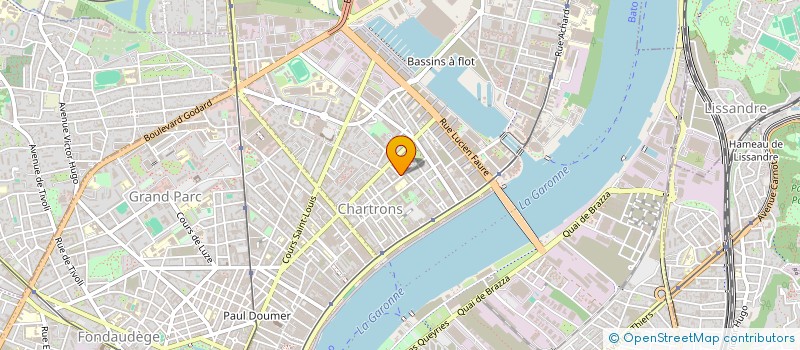 localisation de l'entreprise MADAME FRANCOISE POLLET  BORDEAUX