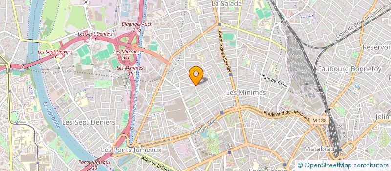 localisation de l'entreprise MADAME FRANCOISE PONCE à TOULOUSE