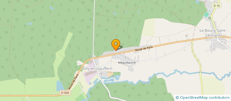 localisation de l'entreprise MADAME FRANCOISE PORTAIS à GOUFFERN EN AUGE