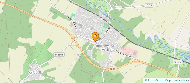 localisation de l'entreprise MADAME FRANCOISE POTAUFEUX  JONCHERY-SUR-VESLE