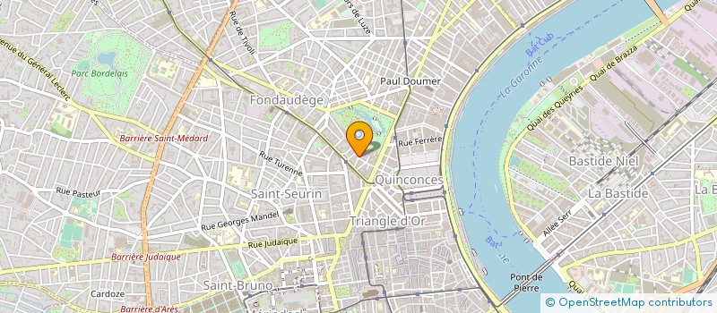 localisation de l'entreprise MADAME FRANCOISE POURTALE à BORDEAUX