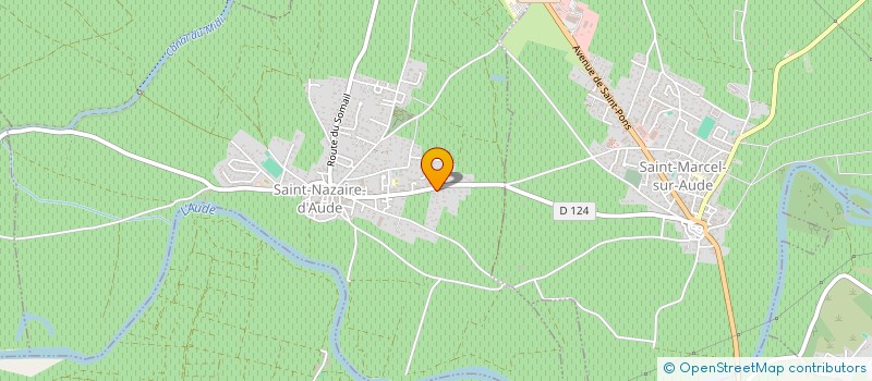 localisation de l'entreprise MADAME FRANCOISE PRADAL  POUZOLS-MINERVOIS