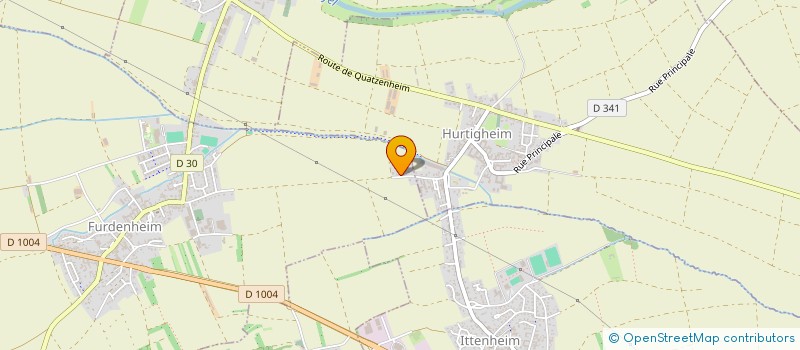 localisation de l'entreprise MADAME FRANCOISE PROST  HURTIGHEIM