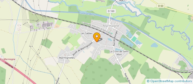 localisation de l'entreprise MADAME FRANCOISE PRUVOST à MARMAGNE