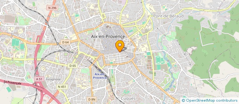 localisation de l'entreprise MADAME FRANCOISE PUJOLAS à AIX-EN-PROVENCE