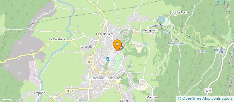 localisation de l'entreprise MADAME FRANCOISE QUINSON à PLATEAU D'HAUTEVILLE