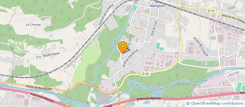 localisation de l'entreprise MADAME FRANCOISE RADIGOIS  MARIGNIER