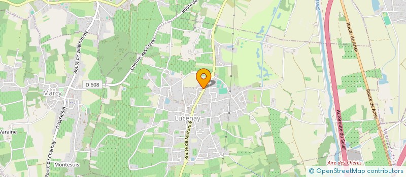 localisation de l'entreprise MADAME FRANCOISE RAFFIN  MORANCE