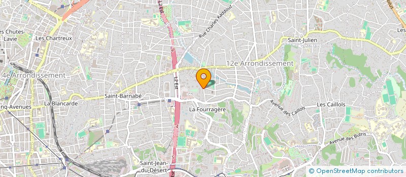 localisation de l'entreprise MADAME FRANCOISE RAGUENES à MARSEILLE