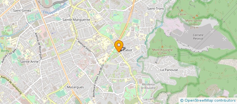 localisation de l'entreprise MADAME FRANCOISE RAMAGE  MARSEILLE
