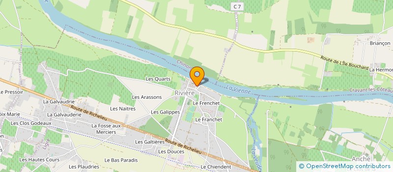 localisation de l'entreprise MADAME FRANCOISE RAOULT à RIVIERE