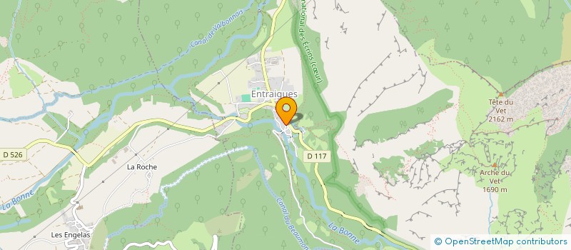 localisation de l'entreprise MADAME FRANCOISE RAVOISIER  CHANTEPERIER