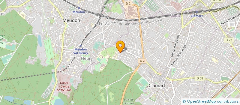 localisation de l'entreprise MADAME FRANCOISE RAYMOND-VOLTZ à CLAMART