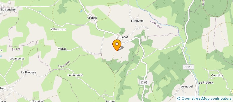 localisation de l'entreprise MADAME FRANCOISE RAYNAUD  CHATEAUNEUF-LES-BAINS