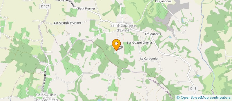 localisation de l'entreprise MADAME FRANCOISE REINARD  SAINT-CAPRAISE-D'EYMET