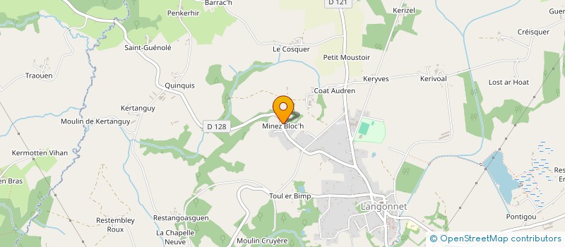 localisation de l'entreprise MADAME FRANCOISE REMY à LANGONNET