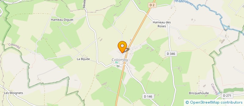 localisation de l'entreprise MADAME FRANCOISE RENARD à HUBERVILLE