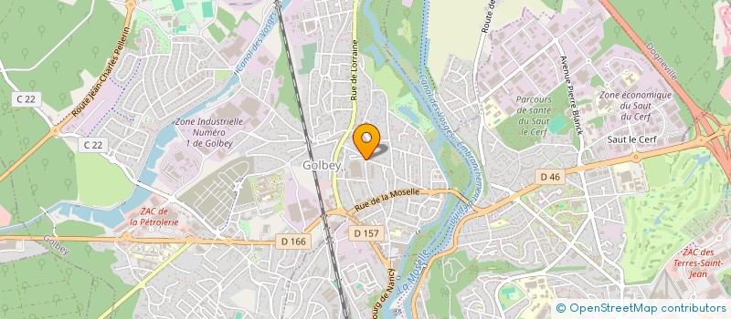 localisation de l'entreprise MADAME FRANCOISE RENARD  GOLBEY