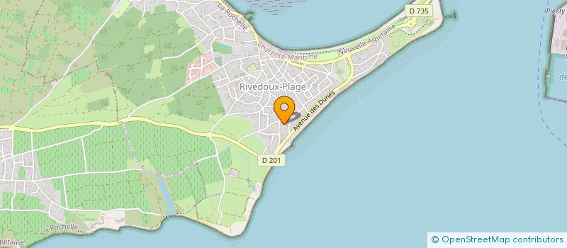 localisation de l'entreprise MADAME FRANCOISE RENAUD  RIVEDOUX-PLAGE