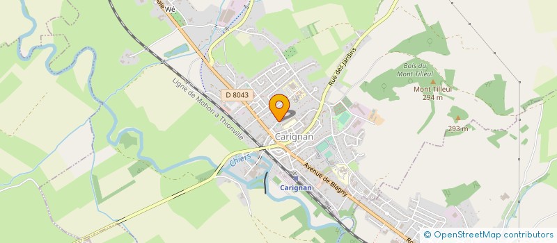 localisation de l'entreprise MADAME FRANCOISE RENAULT  CARIGNAN