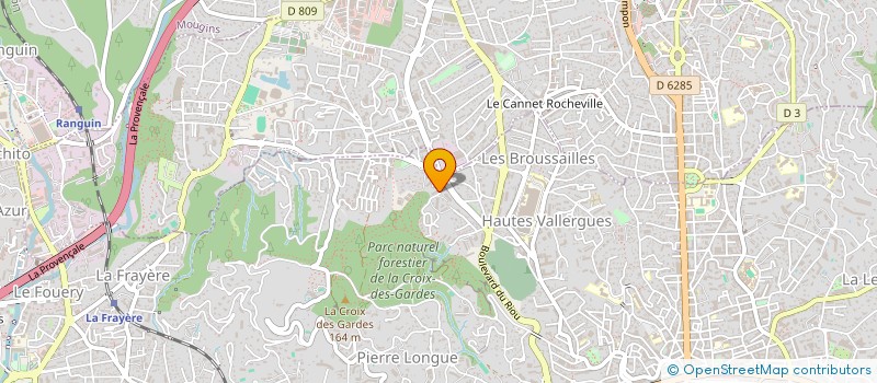 localisation de l'entreprise MADAME FRANCOISE REY à CANNES
