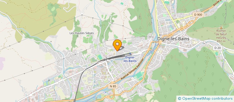 localisation de l'entreprise MADAME FRANCOISE REYNIER à DIGNE-LES-BAINS