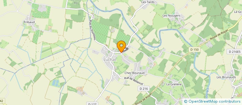 localisation de l'entreprise MADAME FRANCOISE RICHARD  LUCHAT