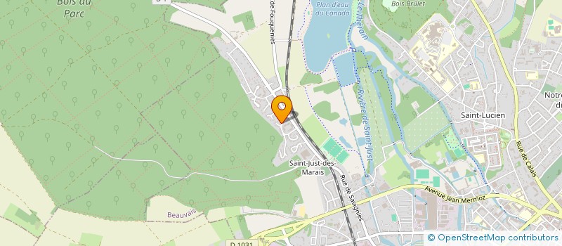 localisation de l'entreprise MADAME FRANCOISE RICHARD  BEAUVAIS