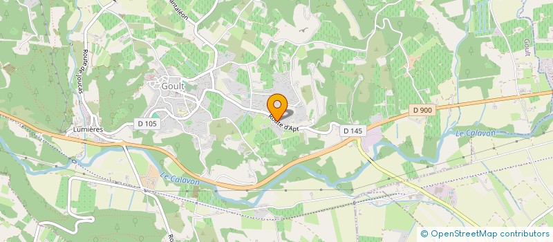 localisation de l'entreprise MADAME FRANCOISE RICO SANCHEZ  GOULT