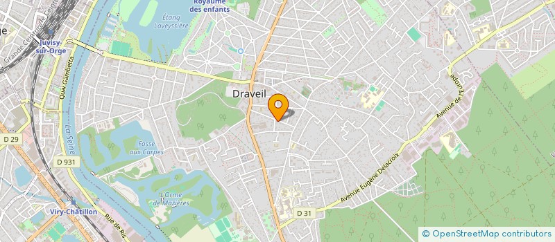localisation de l'entreprise MADAME FRANCOISE RIEUX à DRAVEIL