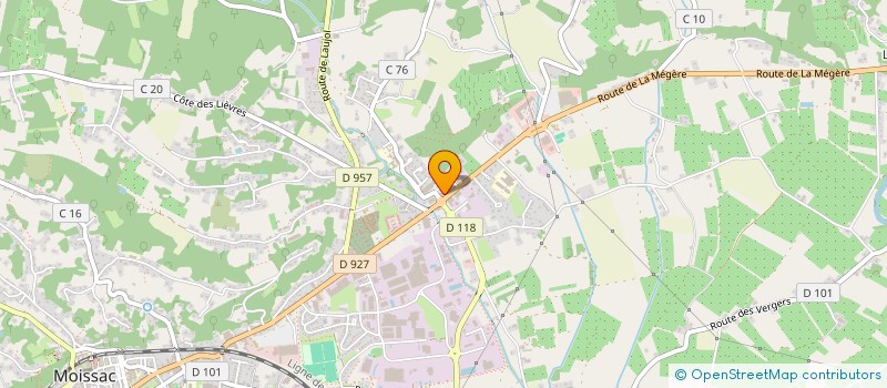 localisation de l'entreprise MADAME FRANCOISE RIGHESSO  MONTESQUIEU