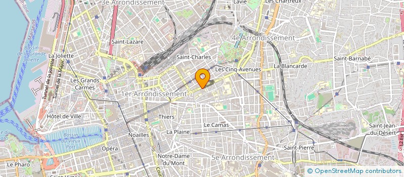 localisation de l'entreprise MADAME FRANCOISE RIGNAC à MARSEILLE