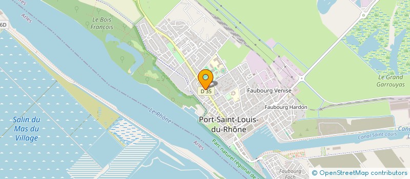 localisation de l'entreprise MADAME FRANCOISE RIMBAUD à PORT-SAINT-LOUIS-DU-RHONE