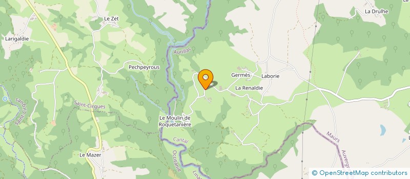 localisation de l'entreprise MADAME FRANCOISE RIVES à MAURS
