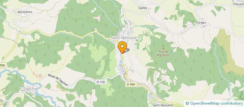 localisation de l'entreprise MADAME FRANCOISE ROBERT à SAINT-NECTAIRE