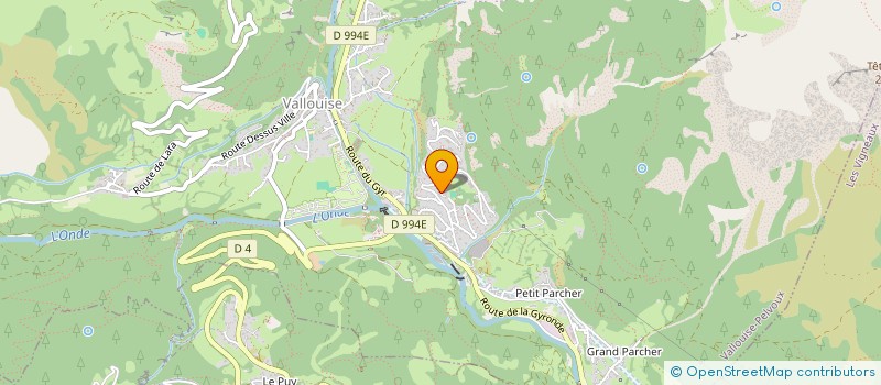 localisation de l'entreprise MADAME FRANCOISE ROBERT  PUY-SAINT-VINCENT