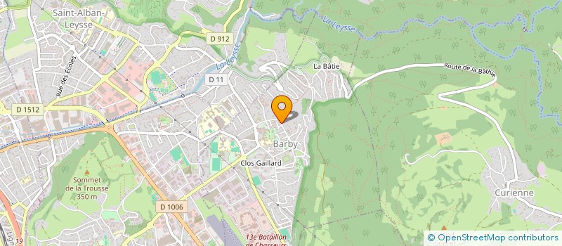 localisation de l'entreprise MADAME FRANCOISE ROBERT  BARBY